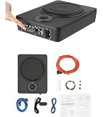 Blaupunkt GTw 190A Subwoofer Actif Auto 280mm 150W - Caisson Basses Puissantes Sous-Siège