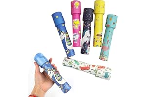KARELLS Kaleidoscope 6 PCS,Kaleidoscope for Kids,Pass the Parcel Gifts for Kids' Birthday,Party Bag Fillers Return Gifts Carnival Prize and Stocking Stuffers