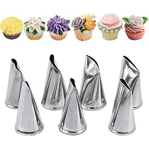 Lot De 4 Douilles à Poche à Douille En Acier Inoxydable - Pour Décorer Gâteaux, Cupcakes, Pâtisseries | Différentes Ouvertures, Facile à Nettoyer - 5