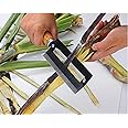 we3 Plywood, Handle: Wooden Sugarcane And Pineapple Peeling Knife Multifunctional Peeler, Paperback, Stainless Steel