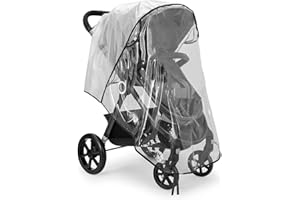 BAFIWU Universal Rain Cover for Pushchair Stroller, Pram Rain Cover with Window, Baby Buggy Cover Protect from Sun Dust Snow