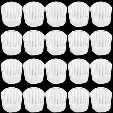 Cappello Da Cuoco Unisex Yolev In Cotone, Design A Fungo Regolabile - Per Cucina, Ristorante, Feste E Cottura