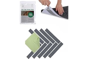 ‎LEDGEBAY Ledgebay Teppichstopper Antirutschunterlage für Fliesen, Laminat & Holz - Wiederverwendbare & waschbare Teppich Stopper rutschfest zum Ecken fixieren - Anti-rutsch Unterlage für Teppiche