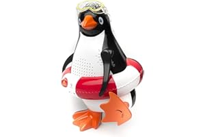 Steepletone Penguin Shower Radio - Red
