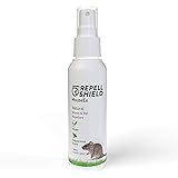 RepellShield - Anti Mäusespray als Tierabwehspray zum Mäuse vertreiben, Als Alternative zu Mäuseködern mit Pfefferminzöl, Ant