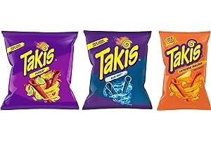 Cyngert 3x Takis - Blue Heat, Fuego & Intense Nacho je 28,4g - Hero Pack Bundle