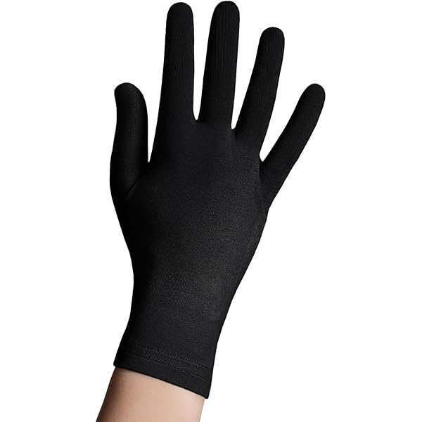 The Writer's Glove - Dunne, warme handschoenen voor typen, Zwart, S