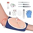 MedEduQuest Wearable Injection Pratice Kit for Venipuncture Practice, IV Practice Kit for Injection Training for Medical Education
