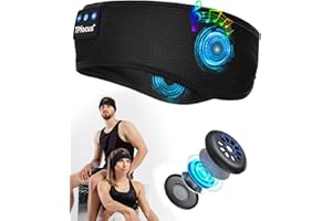 TPfocus Auriculares para Dormire Bluetooth 5.2 Regalo Hombre y Mujer,Sonno Auriculares Banda Deportiva Inalámbrico Recargable Auriculares Bluetooth Dormire para Correr,Viajes y Relax
