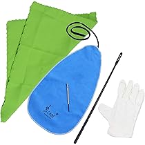 4 Panni Di Lucidatura In Microfibra Per Strumenti Musicali - Pulizia Flauto, Chitarra, Violino, 30x30cm - Foto 9