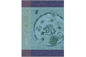 LE JACQUARD FRANÇAIS Le Jacquard Francais 26559 Fleurs A Croquer - Trapo de cocina (algodón, 60 x 80 cm), diseño de flores