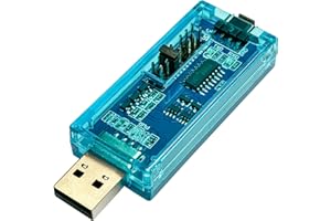 DSD TECH SH-U07A Adaptador USB a TTL con Chip CH340C Soporte 5V 3.3V 2.5V 1.8V Nivel lógico