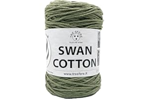 FILATI ITALIANI Swan Cotton 250g (250m) per Borse a Uncinetto (caki - 2528)