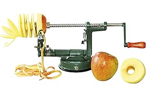 EDUPLAY MM Spezial Corvus A 600 155-Kids at Work Apfelschälmaschine, Metall, Grün