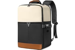 Ltemziiy Bagage Cabine 40 x 20 x 25 pour Ryanair, Sac à Dos de Voyage Bagage à Main Avion Sac à Main Sous le Siège Valise Décontracté École Bureau Sac Ordinateur Portable