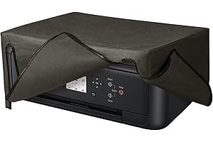 ‎KWMOBILE kwmobile Cover kompatibel mit Canon Pixma TS5150 - Tasche Hülle Drucker - Staubschutzhülle Schutzhaube Schutzhülle - Dunkelgrau