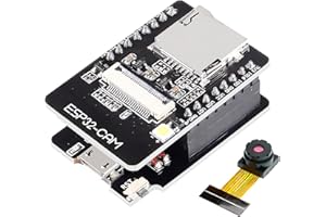 WNYINYY ESP32 Cam Module Wi-FI Bluetooth + USB TTL Downloader avec caméra 2MP 8MB PSRAM ESP32 5V Dual Core 32-bit CPU Carte de développement Compatible avec Arduino