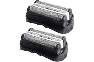 WANIYU 2 Stück 32B Scherkopf Serie 3, Elektrischer S3 Rasierkopf Kompatibel MitSeries 3, S3 Scherkopf Ersatzklingen Folienkopf Zubehör für Series 3 3000s 3010s 3040s 3050cc 3070cc 3080s 3090cc