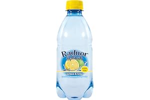 RADNOR HILLS Radnor Splash Sparkling Lemon and Lime 24x330ml Sugar Free Flavoured Water Multipack