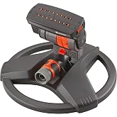 GARDENA 84-BZMX ZoomMaxx - 2400 Ft2, Esnek, Sızdırmaz ve Hassas Sulama i&ccedil;in Ağırlıklı Tabanda Tamamen Ayarlanabilir Fıskiye, 