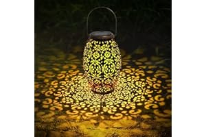 VIFLYKOO Solarlampen für Außen, LED Solarleuchten für Garten, IP65 Wasserdichte Gartendeko, Gartenleuchten für Draußen, Garten, Balkon, Outdoor, Terrassen