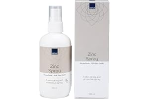 ABENA spray di zinco, 100 ml. | 10% ossido di zinco | Senza profumo | Delicata sulla pelle e dermatologicamente testato | Dosaggio facile | Assorbe rapidamente | Protezione a lunga durata
