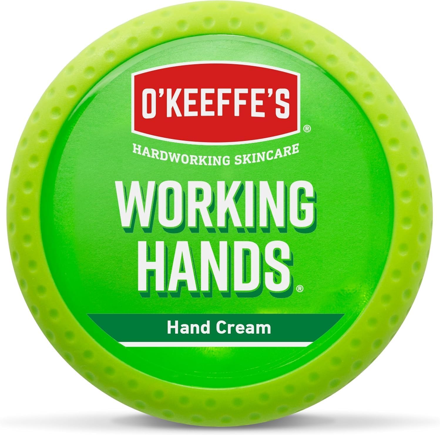 O’Keeffe’s Working Hands, 96g Jar - Hand Cream for Extremely Dry, Cracked Hands | Instantly Boosts Moisture Levels, Creates a Protective Layer & Prevents Moisture Loss