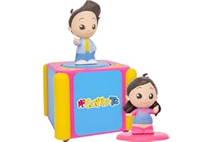 Music Pod - Cantastorie per Bambini, Cassa Audio con Personaggio Sonoro Lui e Sofi