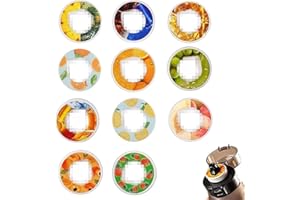 nv god 7Pcs Air Water Bottle Flavour Pods Pack Water Bottle Creative Fruit Scented Air Water Bottle Pods Flavouring Taste (Flavor Random)