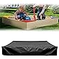 Wasserdicht Sandkasten Abdeckung,150*150*20cm Sandkastenabdeckung Plane, Sandkastenplane Abdeckung mit Gummiband, Oxford…