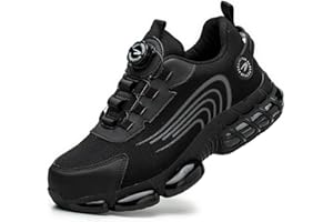 Gugifcto Chaussures de Sécurité Homme Femme Légère Basket Securite Antidérapante Mode Confortable Chaussures de Travail Respirantes 36-48 EU