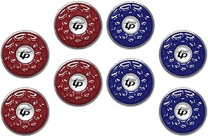 RAYNA GAMES Shuffleboard Pucks Set, 53mm/58mm Shuffleboard Pucks,Mini Shuffleboard Pucks Equipment for Club Family Fun Games