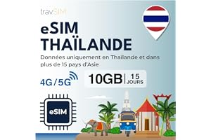 travSIM Thailand eSIM | 10 GB / Mobile Data