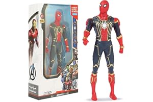 PUSUANZI Cartoon-Spielzeug 18cm, Jungenspielzeug, SPuppe Action-Figur, 18cm Große Action-Figur, Skulptur dekoratives Spielzeug Spielzeug für Kinder ab 3, Beleuchtetes Gerät mit Taste auf der Rückseite