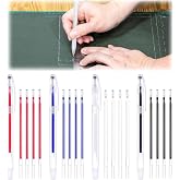 Textile Marker, Fabric Markers, For Fabrics In 4 Different Colours, Pen Erasable Fabric Iron, Heat Erasable Sewing Markers, I