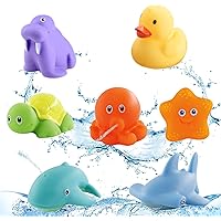 Giocattolo Da Bagno Playgro 3 Amici Galleggianti - Impermeabile, Per Bambini, Con Barchetta - Foto 3