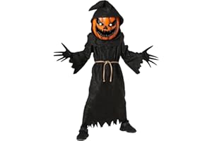 Morph Pumpkin Costume Kids, Pumpkin Grim Reaper Costume Boys, Scary Halloween Costumes, Kids Halloween Costumes for Boys