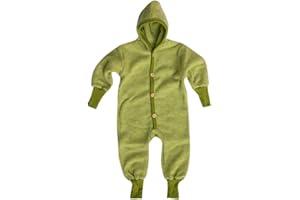 Cosilana Dziecięcy kombinezon polarowy ze ściągaczami na rękawach i stopach, 60% wełna (kbT), 40% bawełna (kod typu pojazdu)