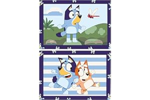 Ravensburger CreArt 23984 - Bluey - Malen nach Zahlen für Kinder ab 5 Jahre, Malset mit Rahmen, Pinsel und Acrylfarben, Geschenk für Mädchen und Jungen