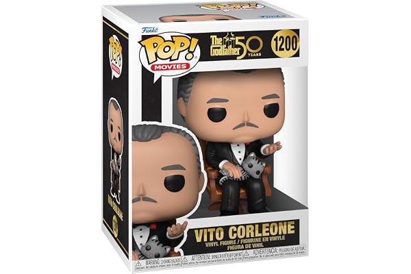 Funko POP! Movies: the Godfather 50th - Vito Corleone - Samlingsbar vinylfigur - Presentidé - Officiell Merchandise - Leksake