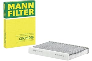 MANN-FILTER CUK 26 006 Cabin Air Filter - Pollen Filter with Activated Carbon - for Cars + Transporters