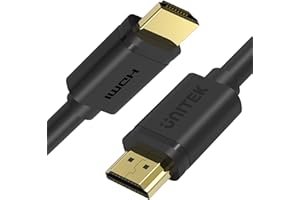 UNITEK BASIC kabel HDMI / 2 metry, czarny/licencja HDMI/Full HD, 2K, 4K, 3D i inne/Ethernet idealny do PlayStation, Xbox, TV, PC/Y-C138M