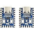Waveshare RP2040-Zero(2pcs), High-Performance Pico-Like MCU Board Based on Raspberry Pi Microcontroller RP2040 Castellated Module Allows Soldering Direct to Carrier Boards