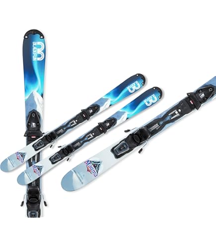 Ski Atomic ETL 170 Cm + Fixations Tyrolia 10 - Ex-location, Blanc