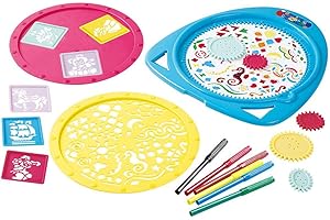 PlayGo Magic Mandala Kinder Mal-Studio mit Schablonen Vorlagen uvm