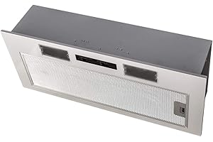 SIA UC70SI 70cm Under Cupboard Canopy Built In Cooker Hood Extractor Fan