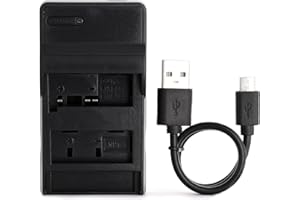 Norifon EN-EL9 USB Cargador para Nikon D3000, D40, D40x, D5000, D60 Cámara y Más