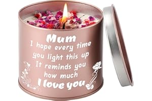 Gifts for Mum, KAAYEE 9oz Lavender Fragrance Candles Christmas Birthday Gifts for Mum, Presents for Mummy from Daughter Son, Ideal Mother Gifts for Mothers' Day, Thanksgiving Day (Mum 1)