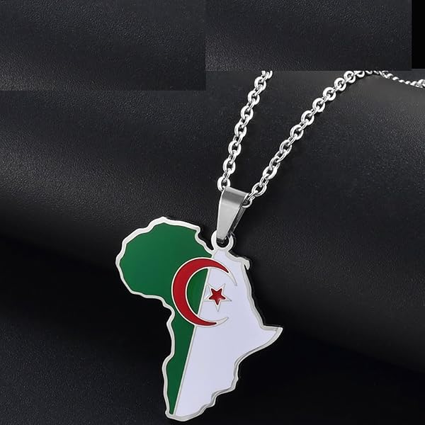 Collier Pendentif Carte D’Irlande En émail – Style Hip-hop Unisexe, Chaîne Réglable, Acier 316L, Cadeau Patriotique