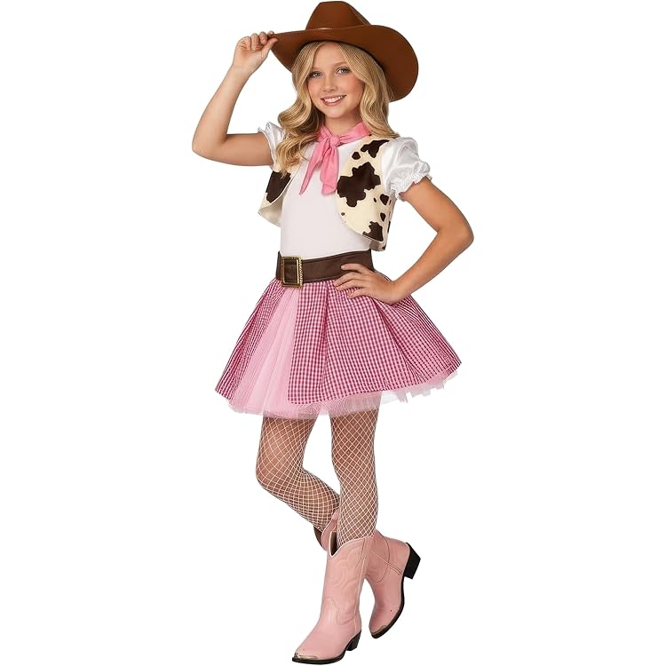Yeahdor Western Hemd Mädchen - Cowgirl Kostüm Für Halloween